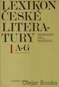 Lexikon české literatury 1 A-G