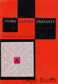 Písmo, sadzba, sádzanie
