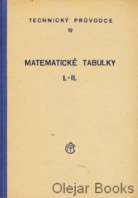 Matematické tabulky I. - II.