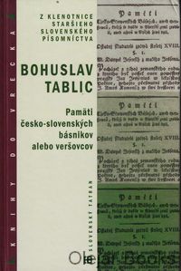 Pamäti česko-slovenských básnikov alebo veršovcov
