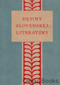 Dejiny slovenskej literatúry