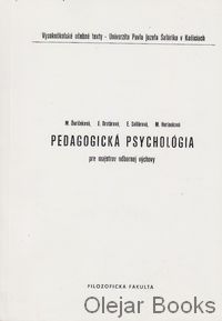 Pedagogická psychológia pre majstrov odbornej výchovy