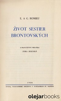 Život sestier Brontovských