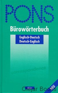 PONS Bürowörterbuch English-Deutsch Deutsch-English