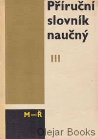 Příruční slovník naučný III. díl