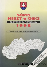 Súpis miest a obcí Slovenskej republiky 1998