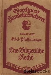 Das bürgerliche Recht