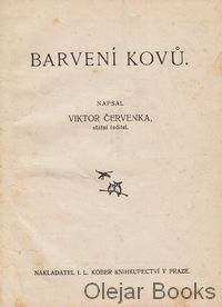 Barvení kovů