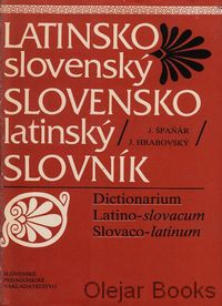 Latinsko-slovenský, slovensko-latinský slovník