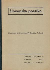 Slovenská poetika