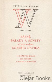 Básně, balady a sonety věčného studenta Roberta Davida