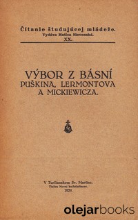Výbor z básní Puškina, Lermontova a Mickiewicza