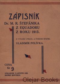 Zápisník Dr. M. R. Štefánika z Equadoru z roku 1913
