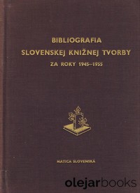 Bibliografia slovenskej knižnej tvorby za roky 1945-1955