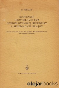 Slovenské názvoslovie rýb Československej republiky a susediacich krajov
