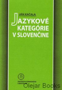 Jazykové kategórie v slovenčine