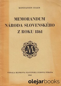 Memorandum národa slovenského z roku 1861