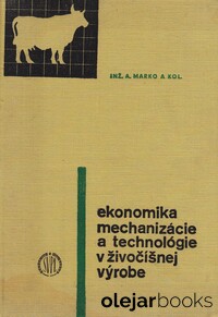 Ekonomika mechanizácie a technológie v živočíšnej výrobe