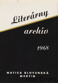 Literárny archív 1968