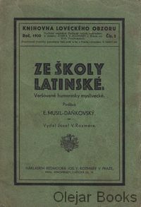 Ze školy latinské