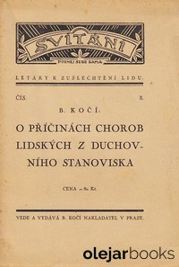 O příčinách chorob lidských z duchovního stanoviska