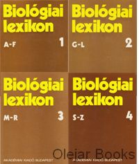 Biológiai lexikon 1., 2., 3., 4.