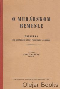 O murárskom remesle