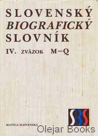 Slovenský biografický slovník IV. zväzok M - Q