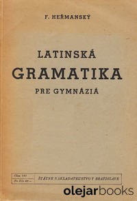 Latinská gramatika pre gymnáziá