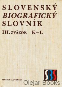 Slovenský biografický slovník III. zväzok K-L