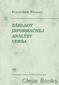 Základy informačnej analýzy verša