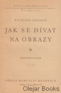 Jak se dívat na obrazy