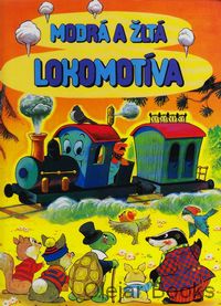 Modrá a žltá lokomotíva
