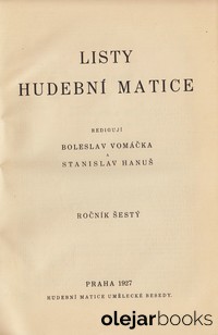 Listy hudební matice