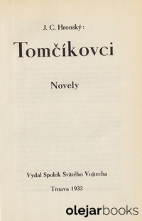 Tomčíkovci