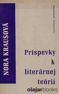 Príspevky k literárnej teórii