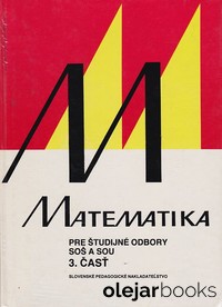Matematika  3. časť