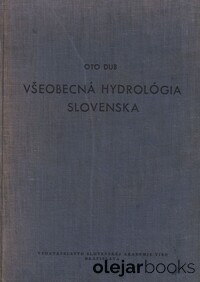 Všeobecná hydrológia Slovenska