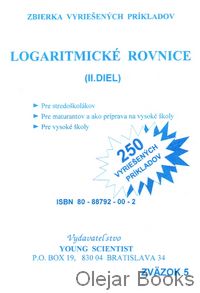Logaritmické rovnice, II. diel
