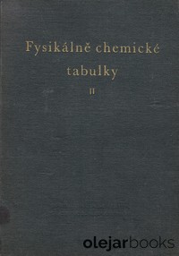 Fysikálně chemické tabulky II