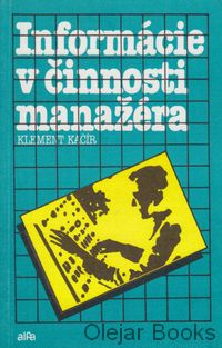 Informácie v činnosti manažéra
