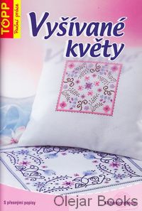 Vyšívané květy