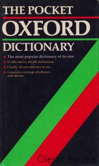 The Pocket Oxford Dictionary