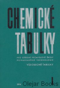 Chemické tabulky I