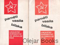 Paměti Vasila Biľaka I., II.