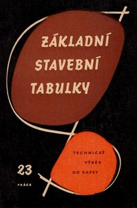 Základní stavební tabulky