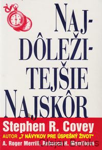 Najdôležitejšie najskôr