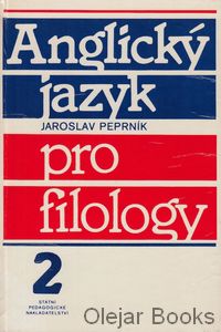 Anglický jazyk pro filology 2