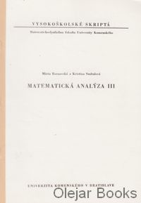 Matematická analýza III.