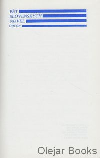 Pět slovenských novel
